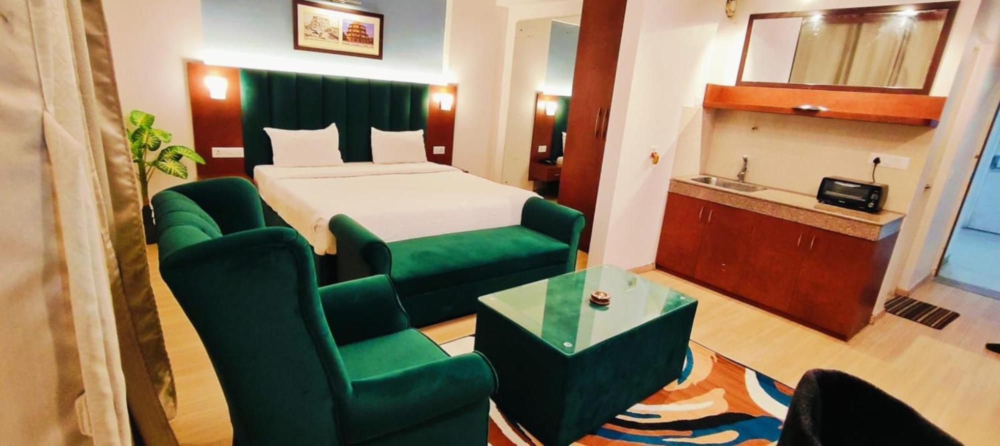 The Grace Residency - Gomtinagar, Lucknow Aparthotel Eksteriør bilde